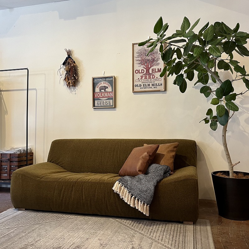 オノエファニチャーカウチソファー① 送料込 オノエファニチャーカウチソファー① 送料込 3Pソファ